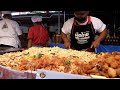 대형 철판 요리 몰아보기 - Large teppanyaki Omelet and Fried Rice / Thai street food