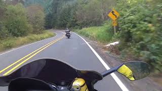 Motorcycling the Alsea Hwy