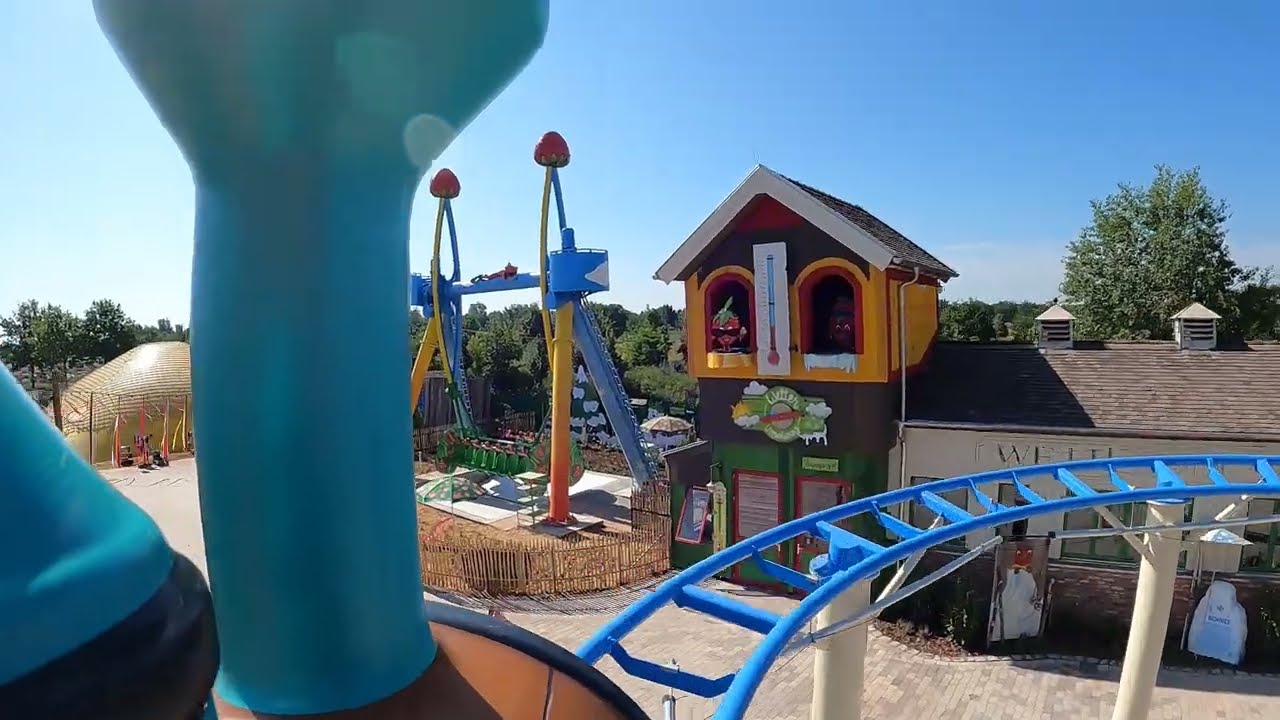 Poggy's Wolkenexpress (Front-Row Onride) Video Karl's Erlebnisdorf Elstal 2023