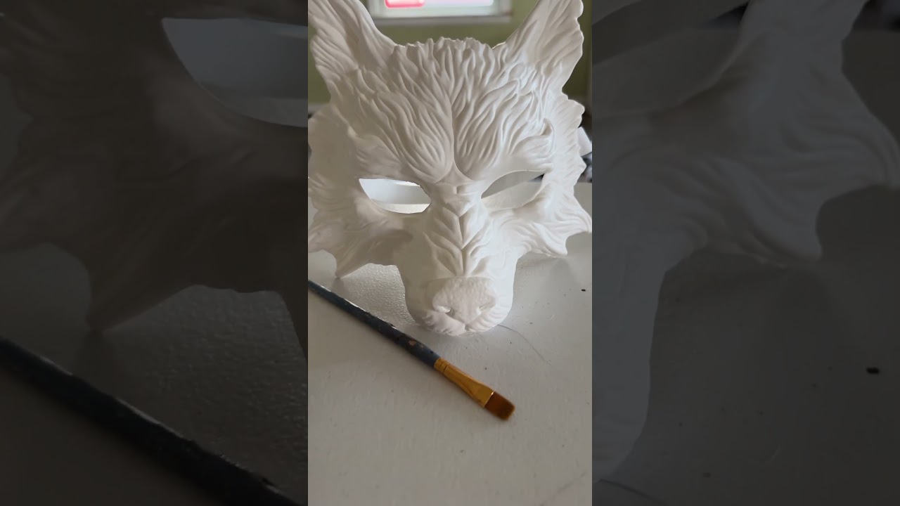 Working on my masquerade mask for 