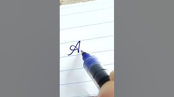 Amar - Beautiful name in Cursive writing | Cursive writing for beginners | #shorts