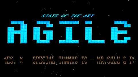 Agile   Rugby Coach HYPERSPIN AMIGA INTRO CRACKTRO DEMO COMMODORE NOT MINE VIDEOS