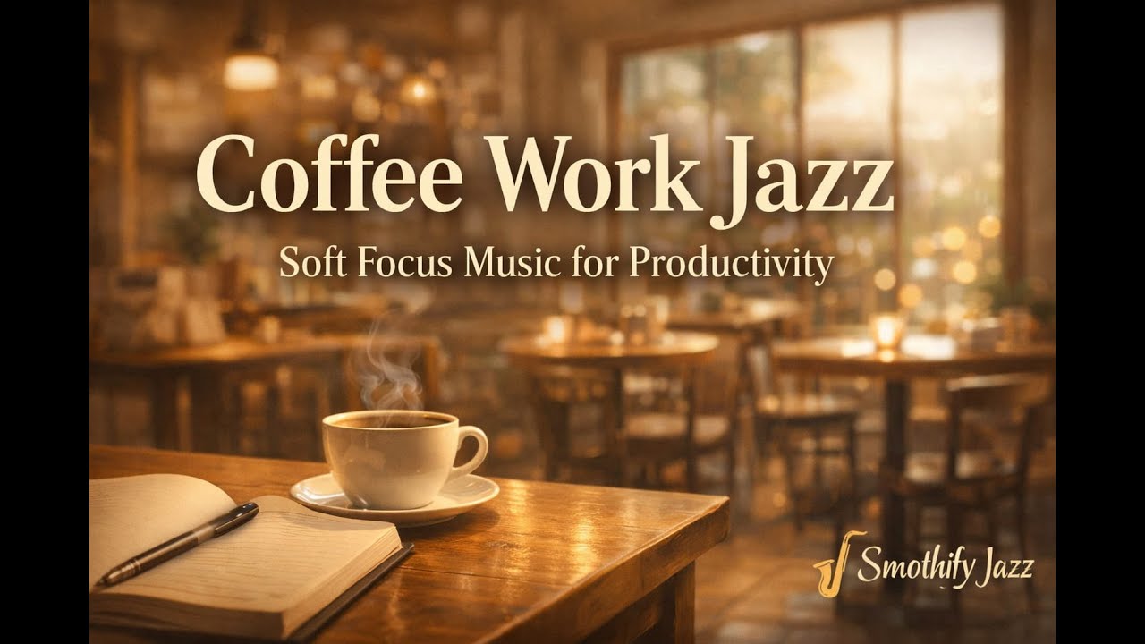 Coffee Work Jazz ☕ | Soft Focus Music for Productivity