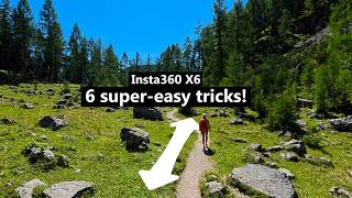 Full 6 super-easy Insta360 X6 tricks! Update