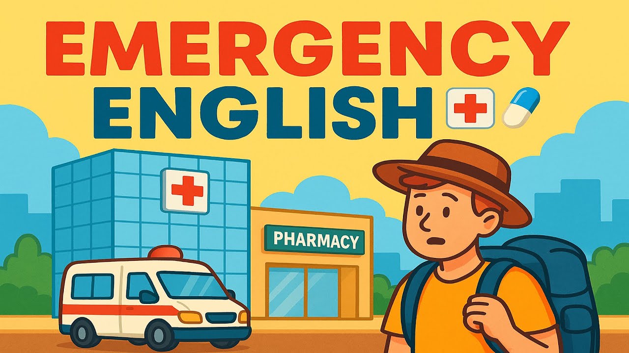 Emergency English 🏥 | Doctor & Pharmacy Conversations for Travelers