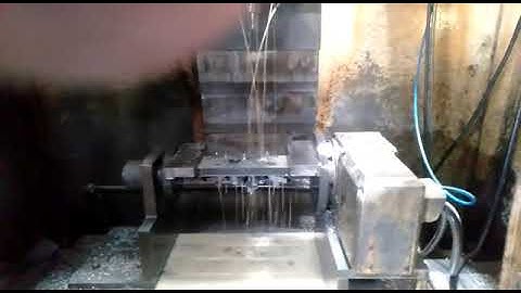 Working Video of BFW Chakra BMV60 TC24 CNC Vertical Machining Center VMC