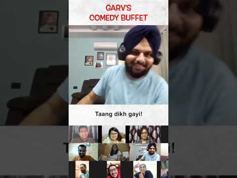 @JaspreetSinghComedy on Garv's Comedy Buffet! #Shorts