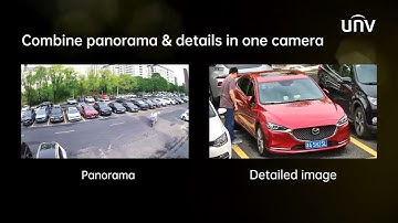 UNV Dual lens 4mp  4mp PTZ Camera(720P_HD)