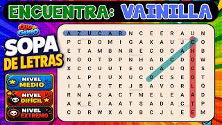🧩SOLO LOS MÁS RÁPIDOS LO LOGRAN 🔍 Sopa de Letras INCLUYE NIVEL EXTREMO | Reto Visual | OJO DE GENIO