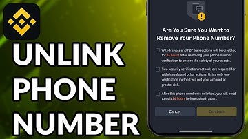 How To Unlink Phone Number From Binance Account