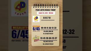 Details Lotto Result Today 9pm Draw August 24, 2026 PCSO #lottoresulttoday #lotto #9pmpcsolottoresult Guide