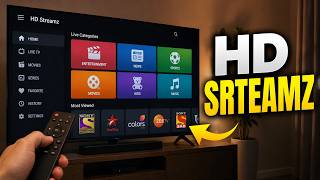 How to Download & Install HD Streamz on Smart TV/Android TV| Watch Live Streams on TV screenshot 1