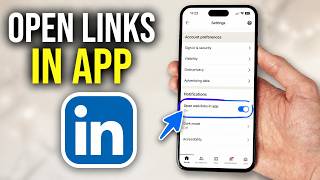 How to Turn On Open Web Links in App on LinkedIn (Full Guide 2026)