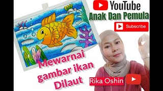 Mewarnai gambar ikan di laut #2 Mewarnai gambar ikan di laut #2