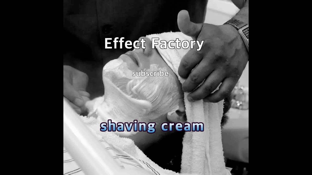 squeeze shaving cream sound effect YouTube