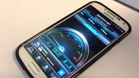 Galaxy S4: Verizon 4G LTE Data Speed Test