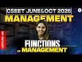 Functions of Management | CSEET Lecture 5 | CSEET Management FREE Class | CS Kajal Hande