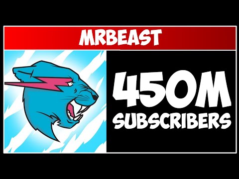 MrBeast - 450M Subscribers!
