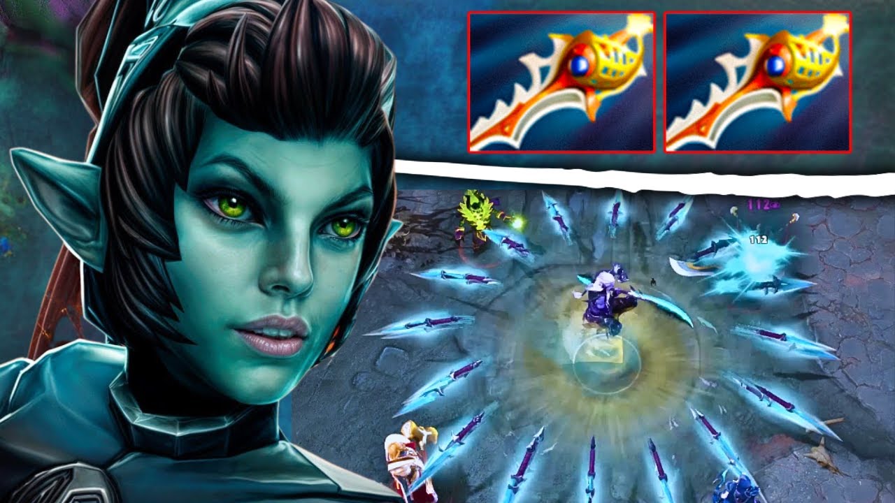 Phantom Assassin 40Kills One Shot Damage with x2 Rapiers + Mirror ...