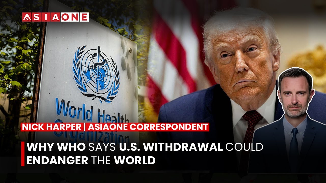 WHO vs U.S. Withdrawal: R*sks for Americans and the World | Nick Harper Explains | Asia One News