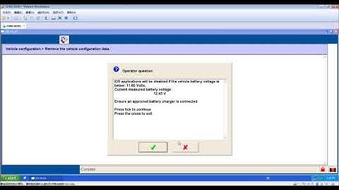 Ford VCM II VCM2 IDS  Mondeo Car Configuration Parameter