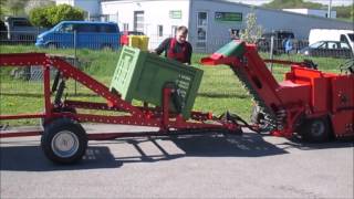 Feucht Obsttechnik - Fruit Collector Trailer For 5 To 7 Bins