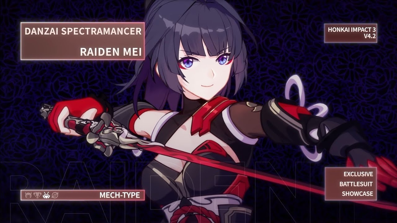 Raiden Mei SSS Shadow Dash [Danzai Spectramancer] - YouTube