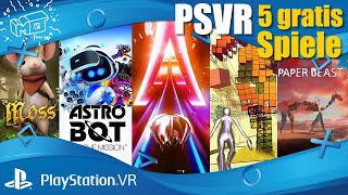 5 Gratis Playstation VR Spiele für alle - Play at Home - YouTube
