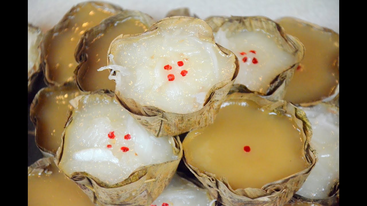 How to Make Young Coconut Rice Cake ขนมเข่งมะพร้าวอ่อน Nian gao