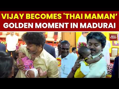 Tamil Nadu Gold Scheme: Vijay Turns 'Thai Maaman' For Newborn Babies | India Today