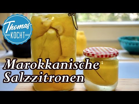 Video: Wie Man Zitronen Einlegt?