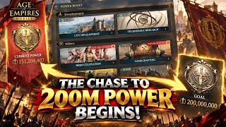 150M Power Broken! Tech Goes C-C-CRAZY! Age of Empires Mobile