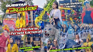 Brewog Jadi Maskot Karnaval Tambibendo Mojo Kediri 2024  Perform Semua Perserta