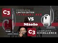 Miele C3 Excellence vs C3 Limited Edition Comparison. Vacuum Warehouse Canada