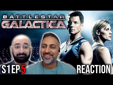 Battlestar Galactica - S1 Ep 5 - You Can't Go Home Again - REACTION - First Time Watching