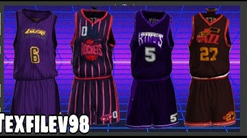 NBA2k20v98 JERSEY TEXFILEV98