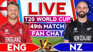 🔴Live Cricket Commentary : England vs New Zealand | T20 WC 2026 | Cricket Live Score | Eng vs Nz