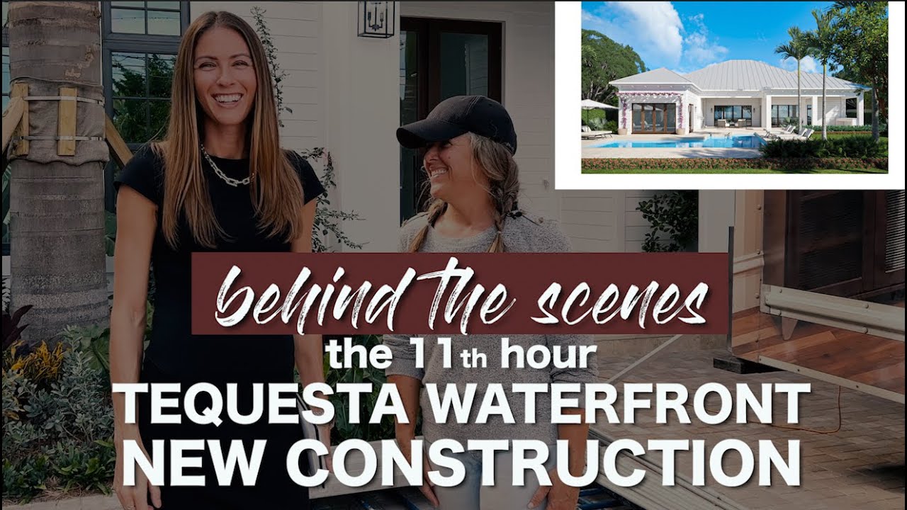 Custom Home in Jupiter Florida Jupiter FL Waterfront Home Tour With