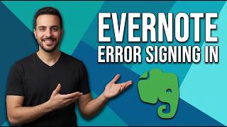Fix Evernote Error Signing In (Easy Troubleshooting Guide)