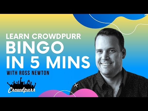 Learn Crowdpurr BINGO in Five Minutes