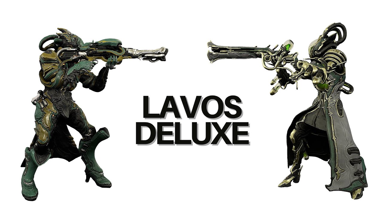 Warframe - Lavos Deluxe Skin - Showcase & Comparison
