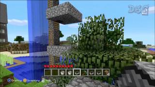 Minecraft Cart Elevator tutorial (xbox360)