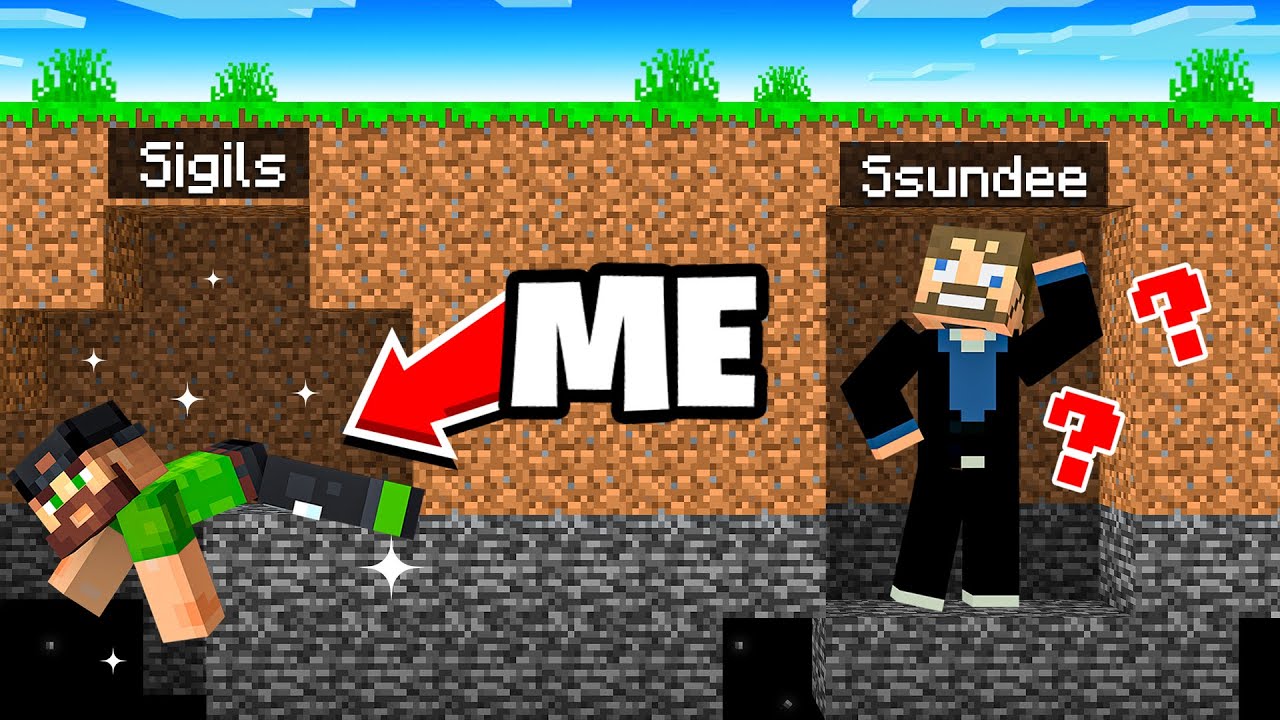 SHRINKING MAP Hide and Seek in Minecraft