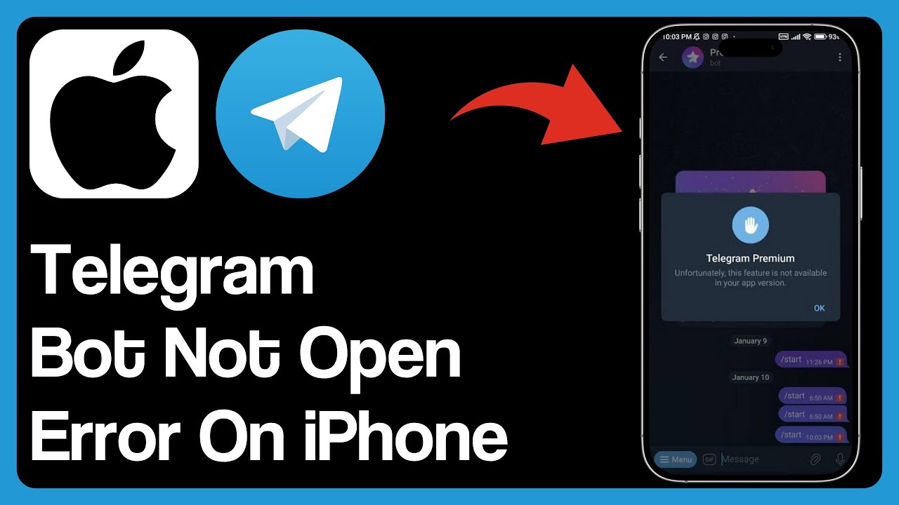 How To Fix Telegram Bot Not Open Error On iPhone