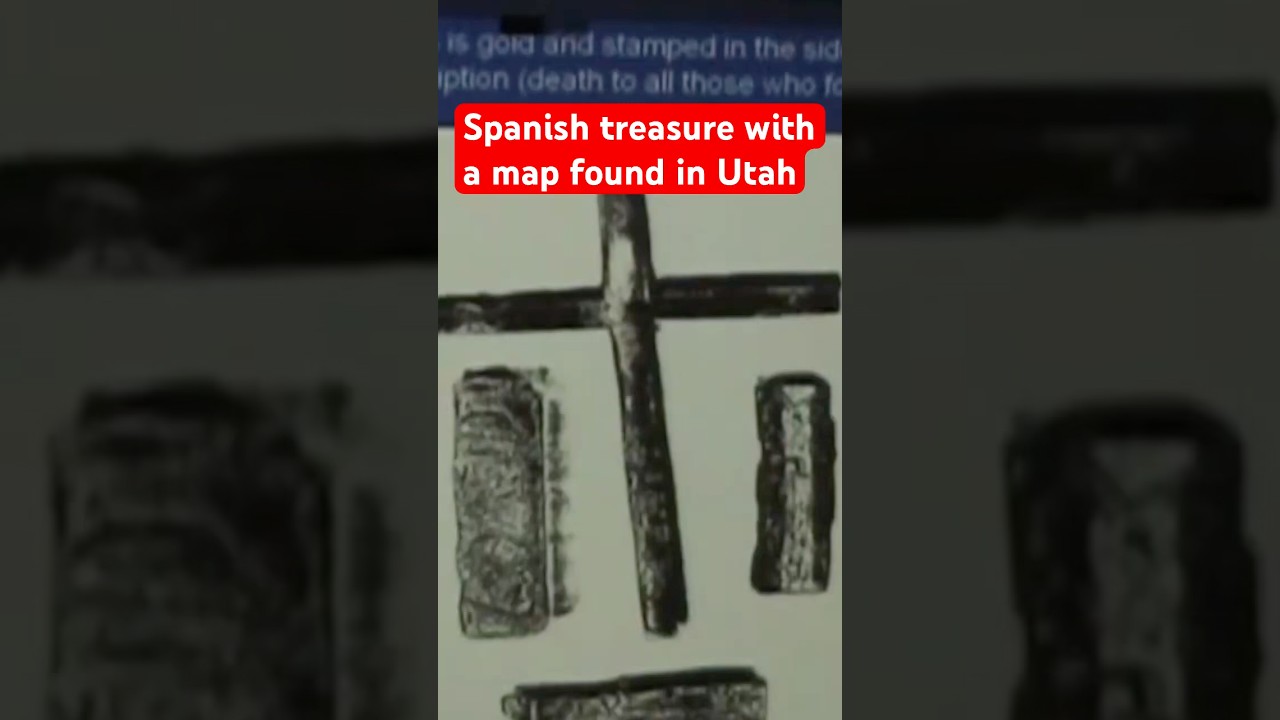 Spanish treasure along with a map to more was found in Utah