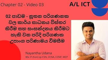 Lesson 02 Video 03 - පරිගණක පරිණාමය හා නූතන පරිගණක