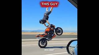 Other people bike driving 😦☠️Vs this guy #short #trend #foryou #trollface #skull