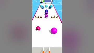 A-Z Run Level 19 / iOS Android Gameplay #shorts