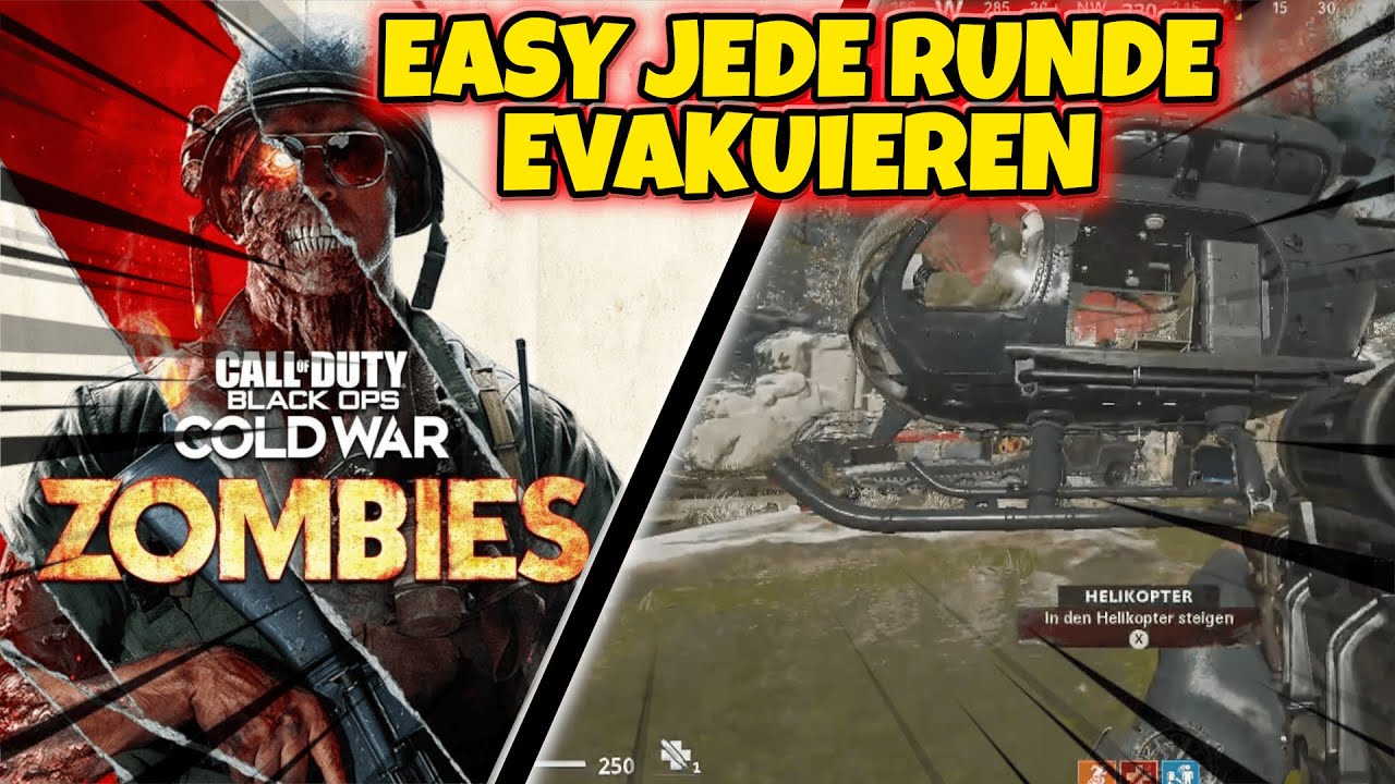Jede Runde Easy Evakuieren | C4 Glitch | Black Ops Cold War Zombies *German*