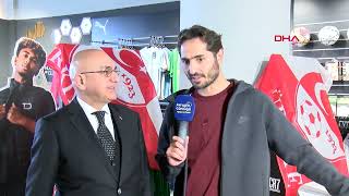 Hamit Altıntop, Viyana’da Türk taraftarlarla bir araya geldi